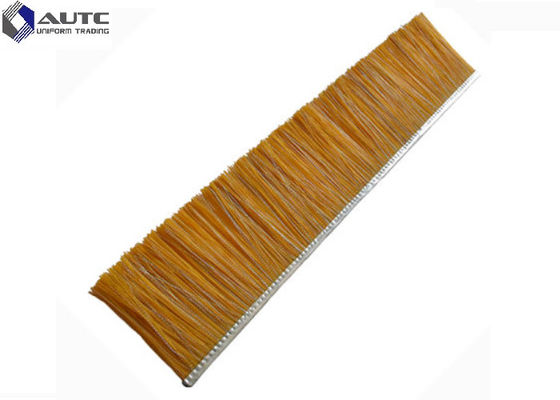 OEM Metal Channel Strip Brushes PP Steel Bristle Wire Aluminium Alloy Cleaning Holder