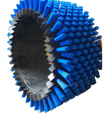 Industrial Interlocking Cylinder Brush Gear Type Combined Roller Brush
