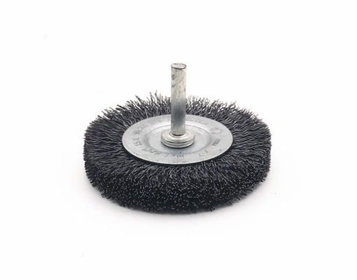 Thickness 10mm Wood Polishing Crimped Wire Wheel Brush 1000-5000r/min