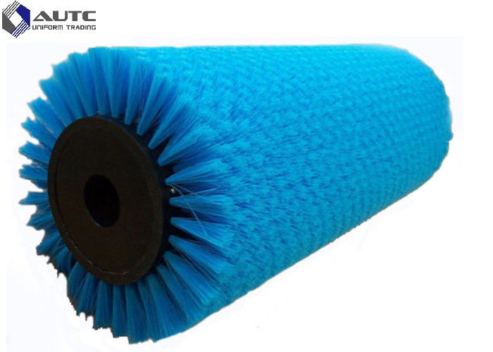 Customized Cylindrical Roller Brush , Spiral Brush For Dusting Customized Color