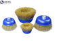 Copper Nylon Sanding Brush Polishing Rust Cup Stainless Steel Wire Durable