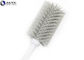 Plastic Bottle Housekeeping Brushes TPR Cup For Glass Cleaning White Gray