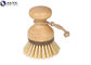 Natural Bamboo Housekeeping Brushes For Pot Sink Kitchen Cleaning Scrubber