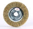 6 Inch Thick 30mm Paint Removal Derusting Brass Wire Brush