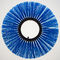 300mm OD Plastic Core Convoluted Wafer Brushes For Sweepers