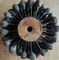 Soft Grinding Stone Ball Head Brush Wood Core  For Cylinder Polishing And Deburring