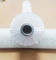 Soft White Nylon PA66 Bristle White Brush Roller Spiral Brush For Polishing Machine