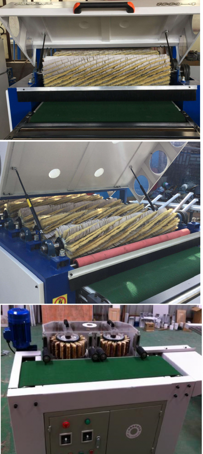 Sanding Drum Sander Wire Brush Sisal Hemp Sandpaper Mixture Grinding Wheel Machine