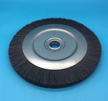 Diameter 200mm Abrasive Wire Polishing Wheel Brush Surface Grinding Deburring Brush Wheel