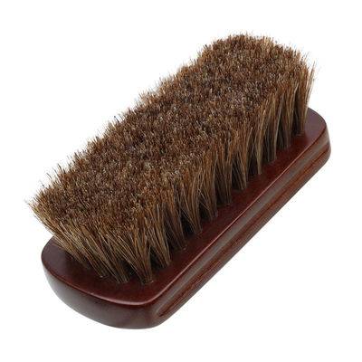 Pure Solid Wood Bristle Cleaning Brush Shoe Oil Brush