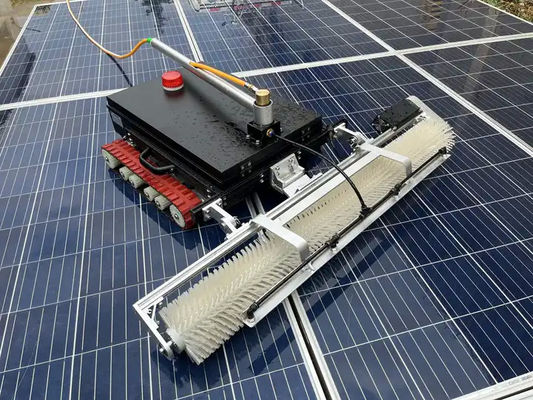 Solar Panel Cleaning Robot Cleaning And Roof Solar Panel Cleaning Robot