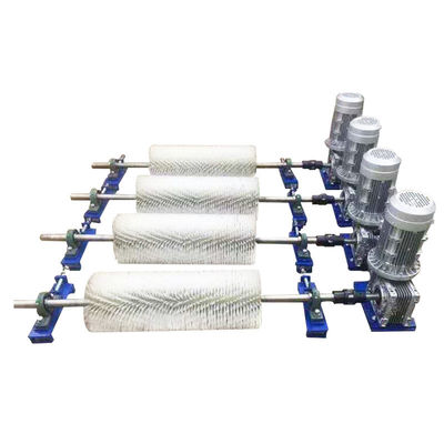 Conveyor Belt Cleaner Brush Equipment Electric Roller Brush Cleaner