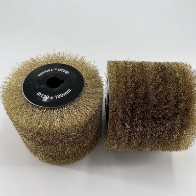 Ø 120mm * 100mm Rust Removal, Polishing, And Polishing Steel Wire Brush Roller