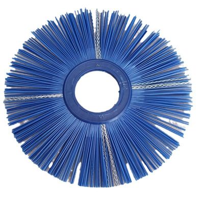 Plastic Core Wafer Brush High Hardness Poly Wire Flat Brush For Snow Cleaning