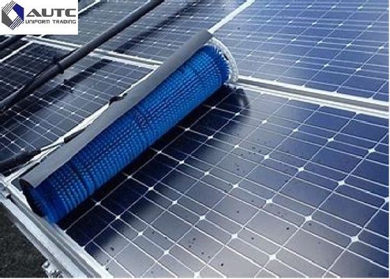 Reusable Solar Panel Cleaning Brush Electric Industrial Roller For Telescopic Pole Handle