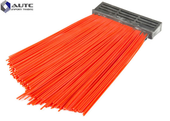 PP Bristle Road Sweepers Strip Cleaning Forklift Road Sweeping Square Road Sweeping Brushes With Differnt Size