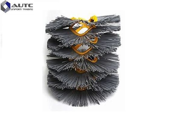 High Wear Resistant Snow Sweeper Brush Wafer Round Shape With OEM / ODM
