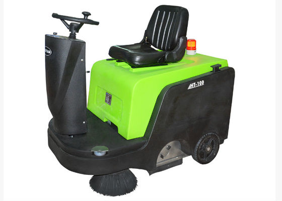 High Efficiency Driving Type Industrial Floor Sweeper Machine 5.5 M2 Filter Surface