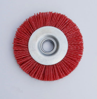 Inner Hole 16mm Flat Grinding Crimped Wire Wheel Brush 6000RPM