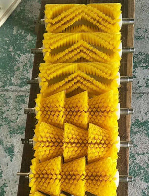 Combined Scallop Cleaning Roller Brush