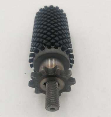 Mechanical Of Brush Roller With Sprocket Brush Cleaning And Conveying Brush