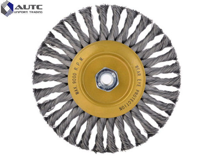 Walter 09C120 2 ALLSTEEL™ Mounted Crimped Wire Wheel Brush (1 Brush