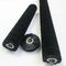 Soft Black Nylon PA6 Bristle Spiral Roller Coil Brush With Custom Size