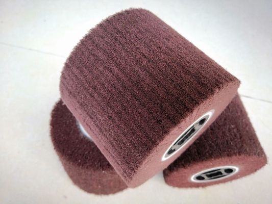 Stainless Steel Wire Drawing Wheel Cross Rubber Core Grinding And Polishing Wheel