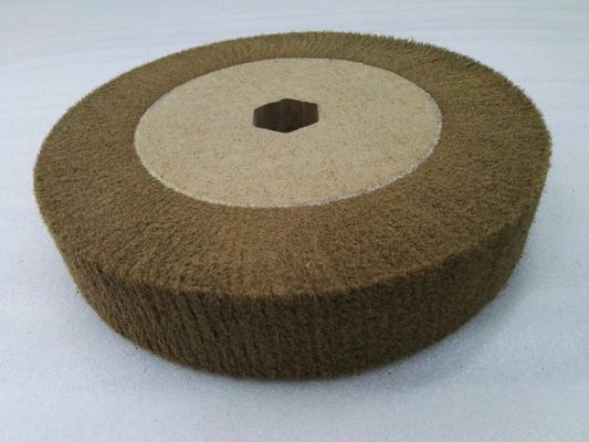Inner Hexagonal Flying Wing Wheel Fiber Polishing Wheel Suitable For Sanding Straight Lines