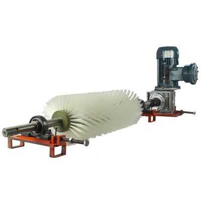 Conveyor Belt Cleaner Brush Equipment Electric Roller Brush Cleaner