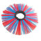 129mm Road Sweeper Brush Plastic Ring Injection Flat Wafer Brush