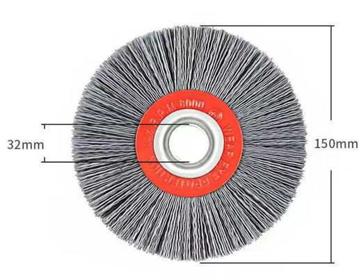 Special Polishing Metal Polishing Wheel Brush Size 252*54.5*28mm