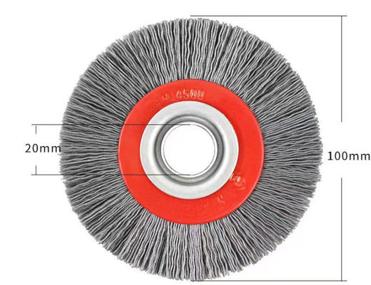 Special Polishing Metal Polishing Wheel Brush Size 252*54.5*28mm