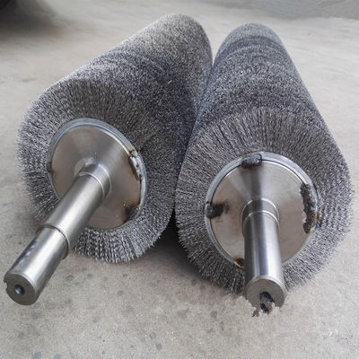 Stainless Steel Wire Brush for Anti Clogging of Drum Sand Screening Machine