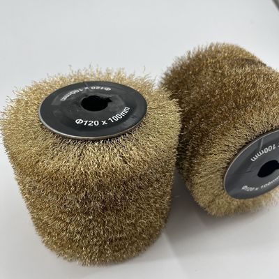 Ø 120mm * 100mm Rust Removal, Polishing, And Polishing Steel Wire Brush Roller