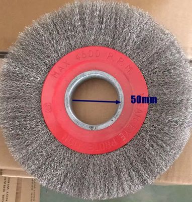 Industrial Circular Brush Cleaning Flat Brush Wheel Stainless Steel Wire Wheel Brush