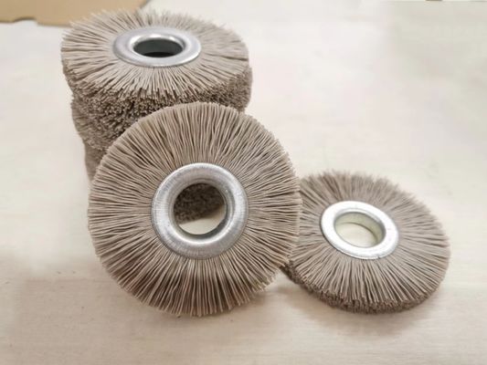 Aluminum Oxide Polishing Brush, Rust Removal Flat Brush