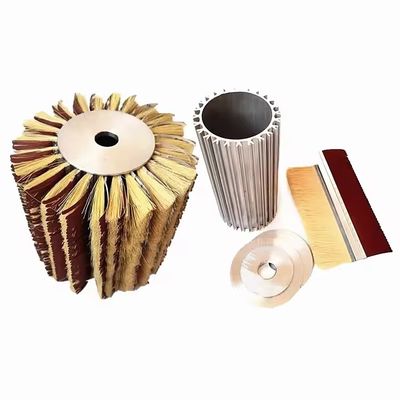 Wooden Furniture Surface Sanding Brushes Sisal Sandpaper Polishing Brush Roller