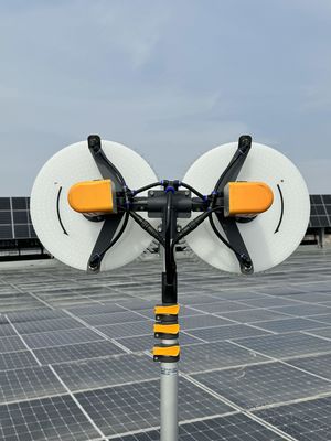 X4 Double Head Solar Cleaning Rotating Brush Soft Bristle