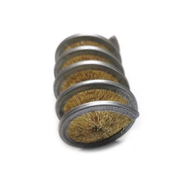 Sprial Rotary Inward Cleaning Inside Ring Inner SS Brass Spiral Wound Coil Brushes