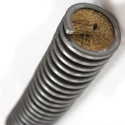 Sprial Rotary Inward Cleaning Inside Ring Inner SS Brass Spiral Wound Coil Brushes