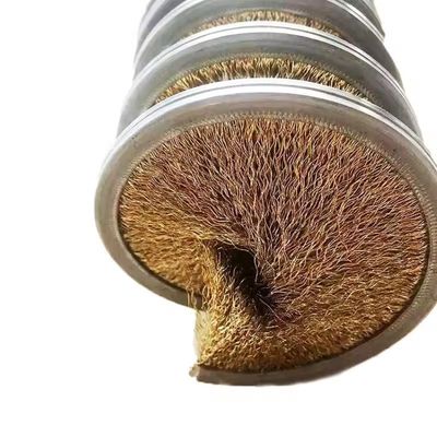 Spiral Roller Brush Polishing High Quality Wiredrawing Inverted Spiral Coiled Brush