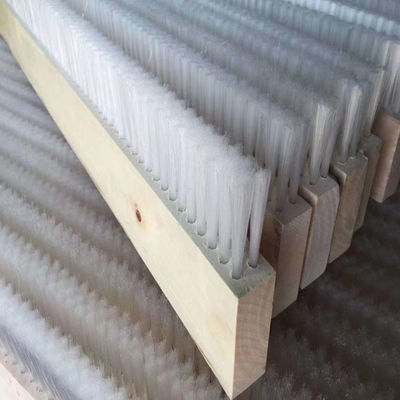 PVC Base Lath Plate Brush White Nylon Flat Brush