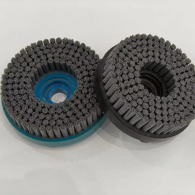 Disc Brush Abrasive Wire Plane Industrial Pouring Brush Grinding CNC Machine Tool Brush
