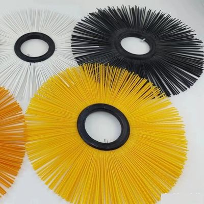 Plastic Core Wafer Brush High Hardness Poly Wire Flat Brush For Snow Cleaning