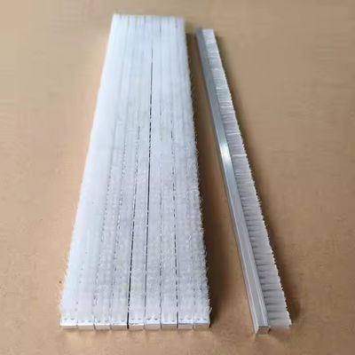 Industrial Aluminum Alloy Base Nylon Bristles Plate For Cleaning And Derusting
