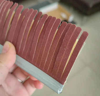 Brush Sander Wood Sanding Brush Strip Machine Sisal Sandpaper Brush