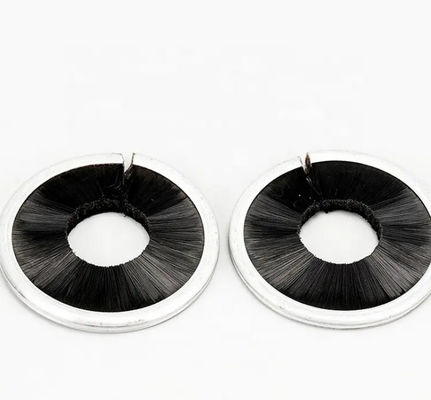 Round Disc Brush Seals Ring Circular Cup Form  With Steel Filament Material
