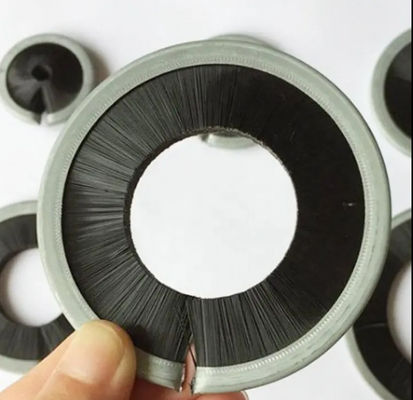 Round Disc Brush Seals Ring Circular Cup Form  With Steel Filament Material