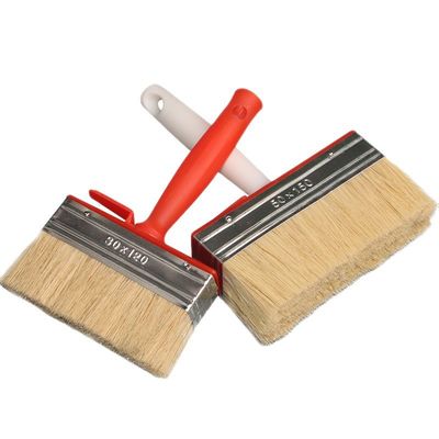 Ceiling Brush Wall Paint Brush With Plastic Handle Mixed Bristle Paint Brushes